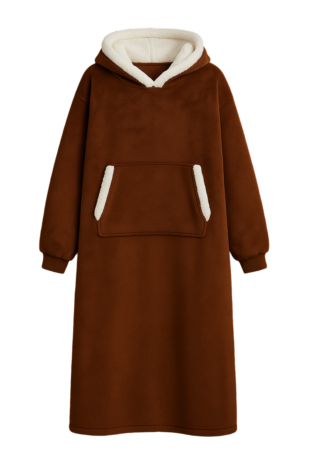 Mocha CloudedComfort Luxe Sherpa Hoodie